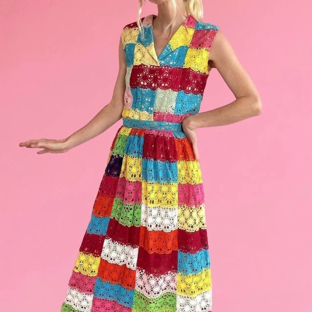 AMAZING 2-piece vintage crochet set